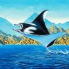 Aesthetic Mantaray Diamond Painting