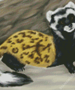 Aesthetic Polecat Diamond Painting