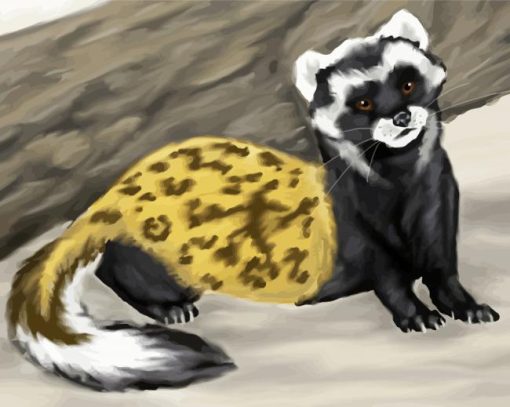 Aesthetic Polecat Diamond Painting