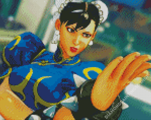 Aesthetic Street Fighter Diamond Painting