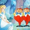 Alice And Tweedledee And Tweedledum Diamond Painting