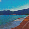 Asprovaltva Greece Beach Diamond Painting