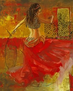 Belly Dancer Art Diamond Painting