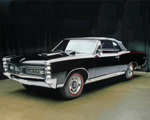 Black 1974 GTO Diamond Painting