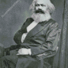 Black And White Karl Marx Diamond Painting