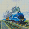 Blue Mallard Train Diamond Painting