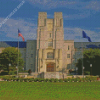 Burruss Hall Virginia Tech Diamond Painting