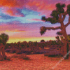 California Desert Sunset Diamond Painting