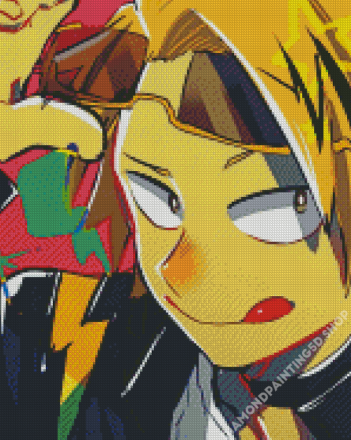 Cool Denki Kaminari Diamond Painting