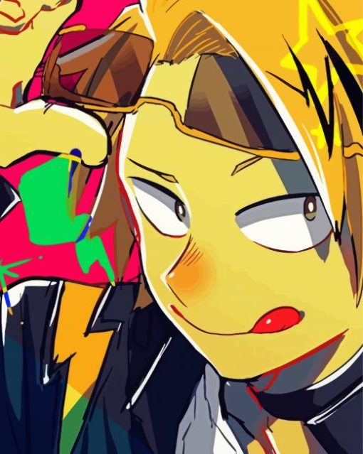 Cool Denki Kaminari Diamond Painting