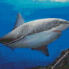 Cool Great White Shark Diamond Painting