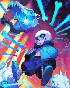 Cool Sans Undertale Diamond Painting