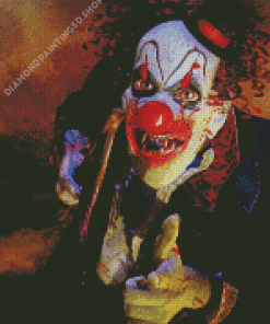 Creepy Killer Clown Diamond Painting