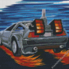 Delorean Back To The Future Diamond Painting