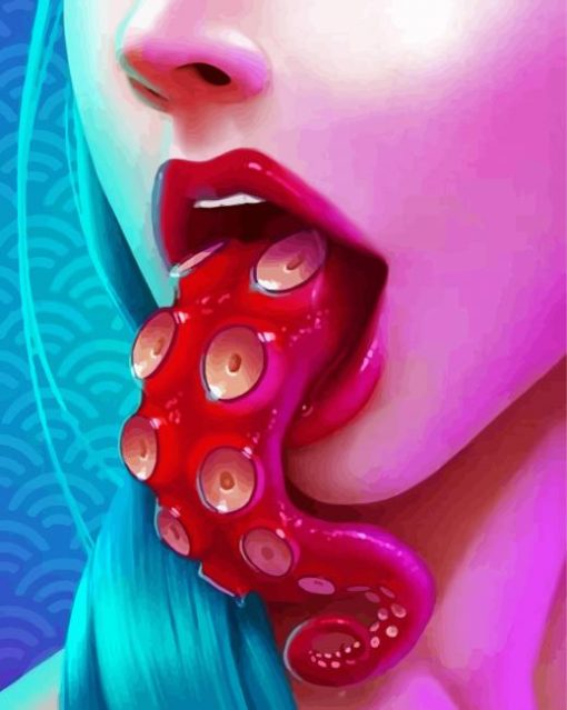 Fantasy Tongue Diamond Painting