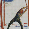 Ferdinand Hodler Woodcutter Diamond Painting