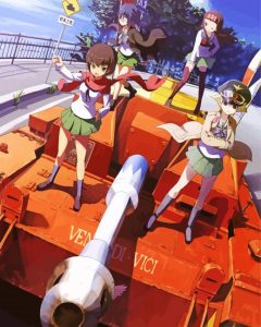 Girls And Panzer Anime Diamond Painting