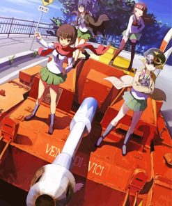 Girls And Panzer Anime Diamond Painting