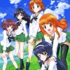 Girls And Panzer Characters Diamond Painting