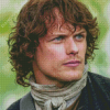 Handsome Jamie Fraser Diamond Painting