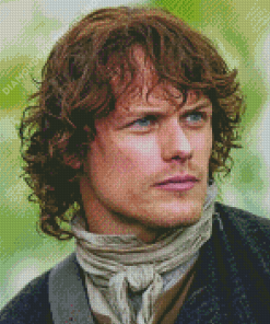 Handsome Jamie Fraser Diamond Painting