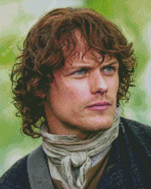 Handsome Jamie Fraser Diamond Painting