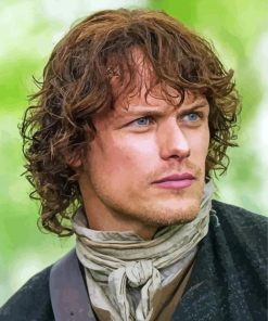 Handsome Jamie Fraser Diamond Painting