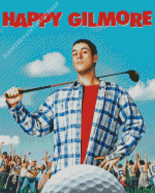 Happy Gilmore Movie Diamond Painting