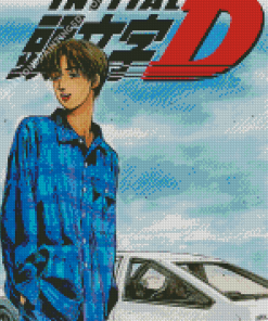 Initial D Manga Diamond Painting