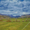 Landscape Stone Circle Diamond Painting