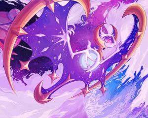 Lunala Species Diamond Painting