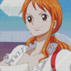 One Piece Nami Diamond Painting