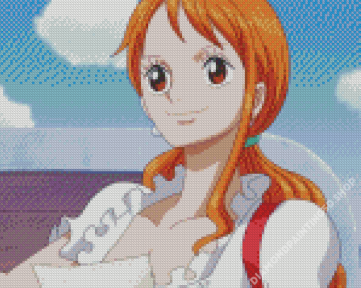 One Piece Nami Diamond Painting