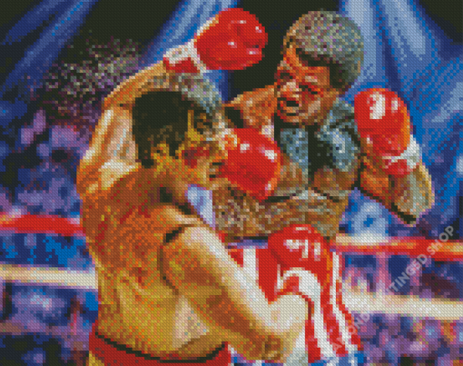 Rocky Balboa Vs Apollo That Show Diamond Painting