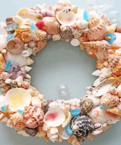 Shell Ocean Wreaths Diamond Painting