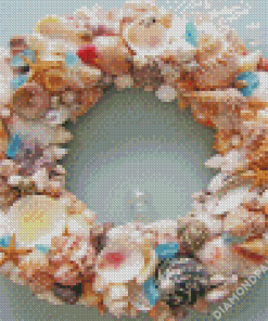 Shell Ocean Wreaths Diamond Painting