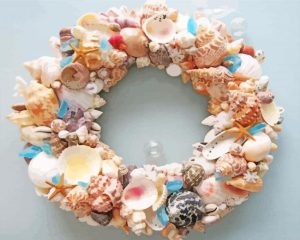 Shell Ocean Wreaths Diamond Painting