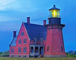 Southeast Block Island Lighthouse Diamond Painting