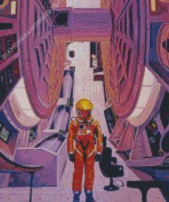 Space Odyssey Science Fiction Movie Diamond Painting