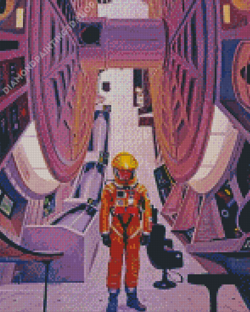 Space Odyssey Science Fiction Movie Diamond Painting