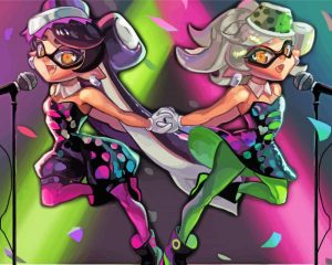 Squid Sisters Diamond Painting