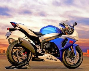 Suzuki GSXR Bike Diamond Painting