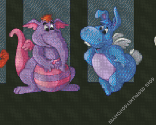 The Wuzzles Diamond Painting