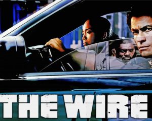 The Wire Illustration Diamond Painting