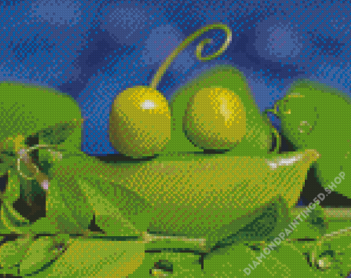 Tow Peas In A Pod Diamond Painting