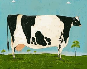 Vermont Cow Warren Kimble Diamond Painting