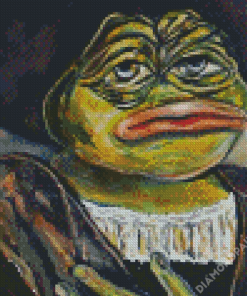 Vintage Pepe Frog Art Diamond Painting