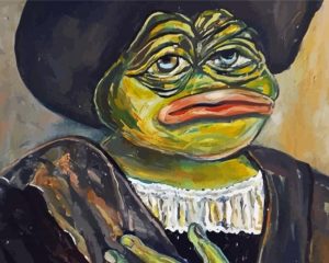 Vintage Pepe Frog Art Diamond Painting