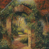Vintage Garden Arch Diamond Painting