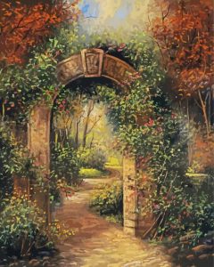 Vintage Garden Arch Diamond Painting